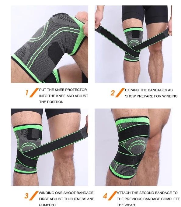 Knee Pain Relief Compression Sleeve – Comfort, Support & Sports Performance for both Men & Women.