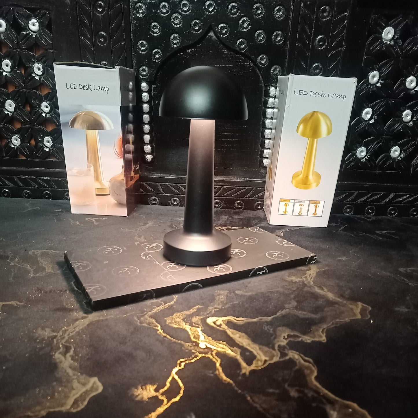 Touch LED Mushroom Table Lamp (Cordless)
