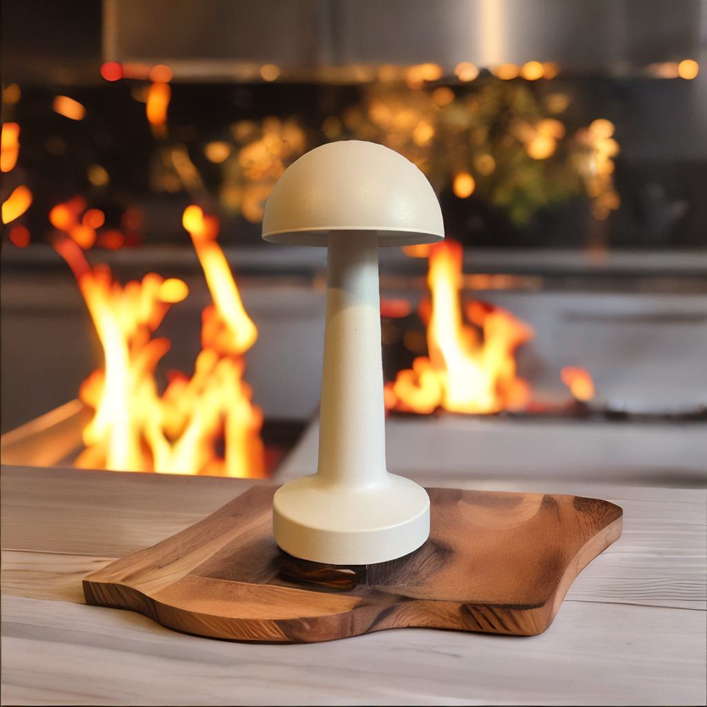 Touch LED Mushroom Table Lamp (Cordless)