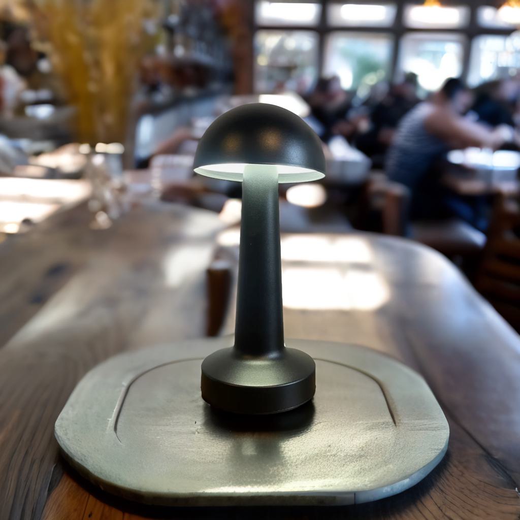 Touch LED Mushroom Table Lamp (Cordless)