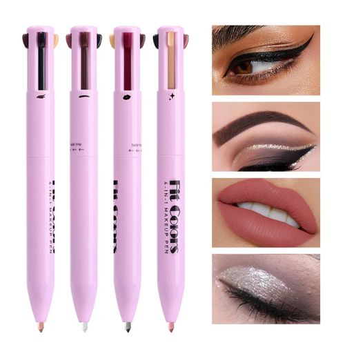 "4-in-1 Makeup Pen β Eyeliner, Lip Liner, Brow Pencil & Highlighter in One, Perfect Gift for Her, Travel-Friendly & Easy to Use β Vegan & Cruelty-Free"
|β β Free Home Delivery + Free Gift β(Khana kaaba πbook mark)
