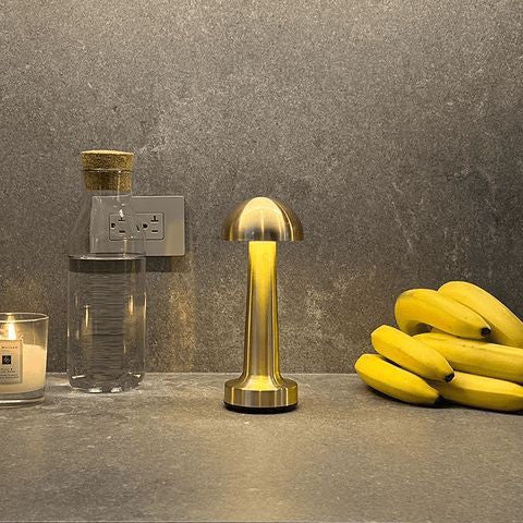 Touch LED Mushroom Table Lamp (Cordless)