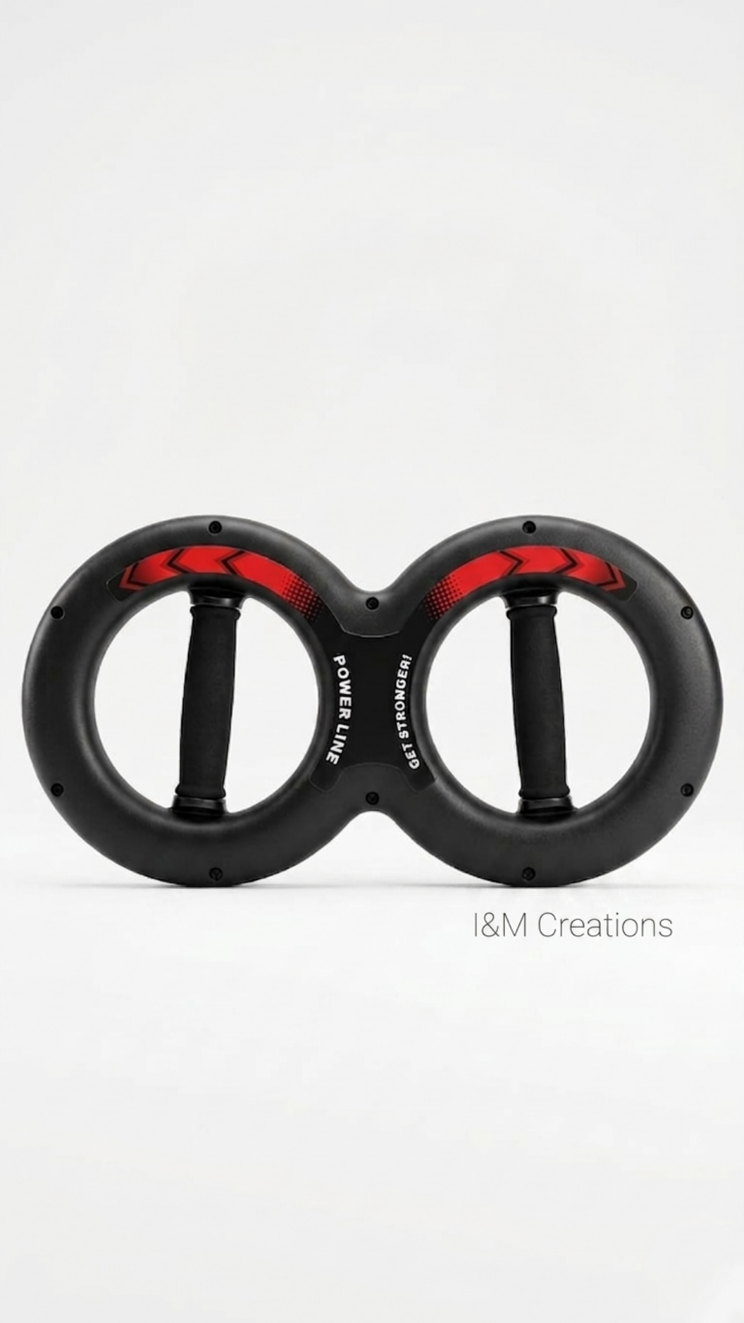 Dual Ring Wrist Twister Exerciser(20 kg) – Arm Strength & Grip Builder for Men | I&M Creations