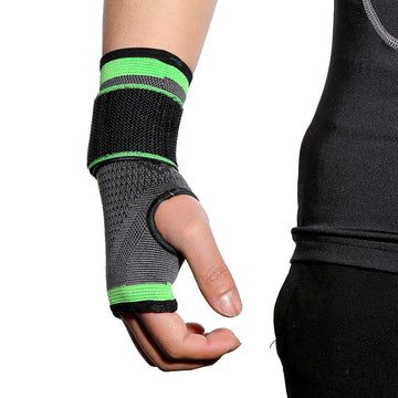 Wrist & Palm Support Brace for Gym – Pain Relief & Strong Grip (Unisex)