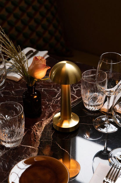 Touch LED Mushroom Table Lamp (Cordless)