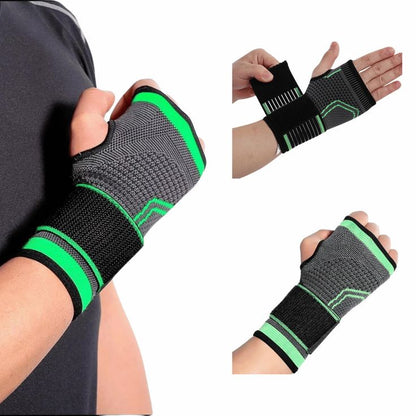Wrist & Palm Support Brace for Gym – Pain Relief & Strong Grip (Unisex)