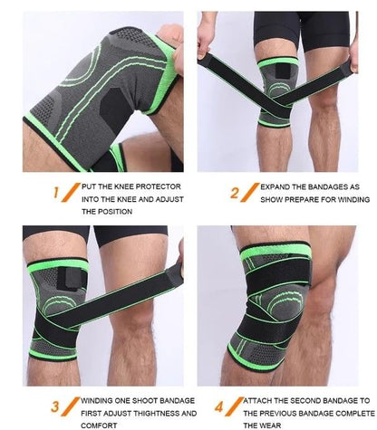 Knee Pain Relief Compression Sleeve – Comfort, Support & Sports Performance for both Men & Women.
