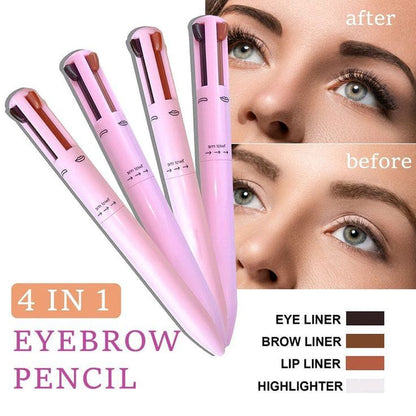 "4-in-1 Makeup Pen – Eyeliner, Lip Liner, Brow Pencil & Highlighter in One, Perfect Gift for Her, Travel-Friendly & Easy to Use – Vegan & Cruelty-Free"
|⭐ – Free Home Delivery + Free Gift ⭐(Khana kaaba 🕋book mark)