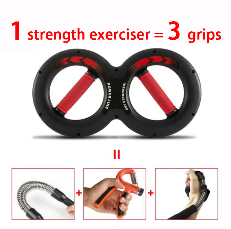 Dual Ring Wrist Twister Exerciser(20 kg) – Arm Strength & Grip Builder for Men | I&M Creations