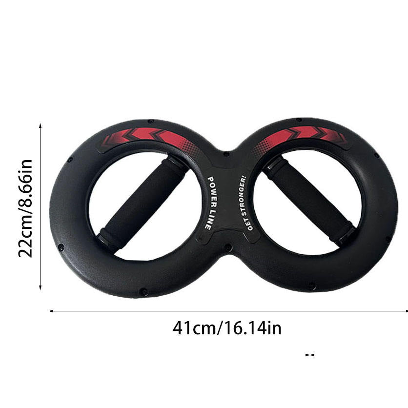 Dual Ring Wrist Twister Exerciser(20 kg) – Arm Strength & Grip Builder for Men | I&M Creations