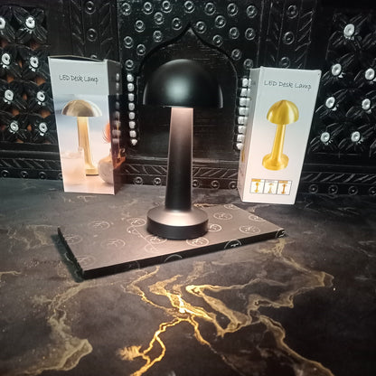 Touch LED Mushroom Table Lamp (Cordless)