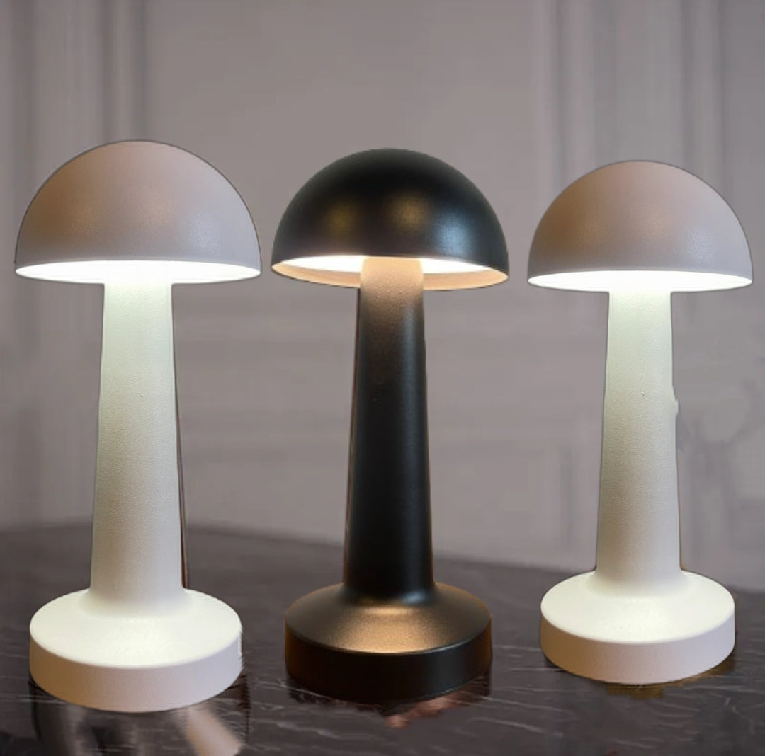 Touch LED Mushroom Table Lamp (Cordless)