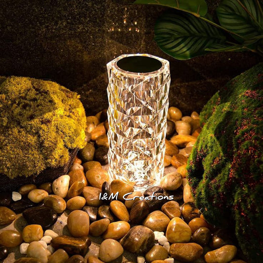 Modern Crystal Rose Rechargeable Portable 16 Color RGB table lamp with Remote and Touch Control for Living Room & Bedroom Decoration |Home Decor| Special Value Pack 🎁
⭐ Free Home Delivery + Free Gift⭐(khaana kaaba 🕋book mark)