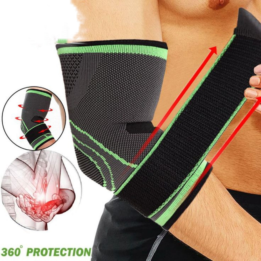 Ultimate Elbow Pain Relief & Support Sleeve – for both men & women, Stabilize & Perform
