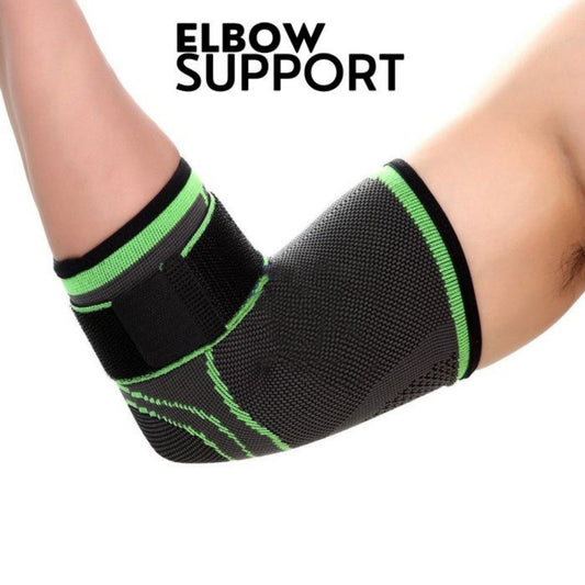 Ultimate Elbow Pain Relief & Support Sleeve – for both men & women, Stabilize & Perform