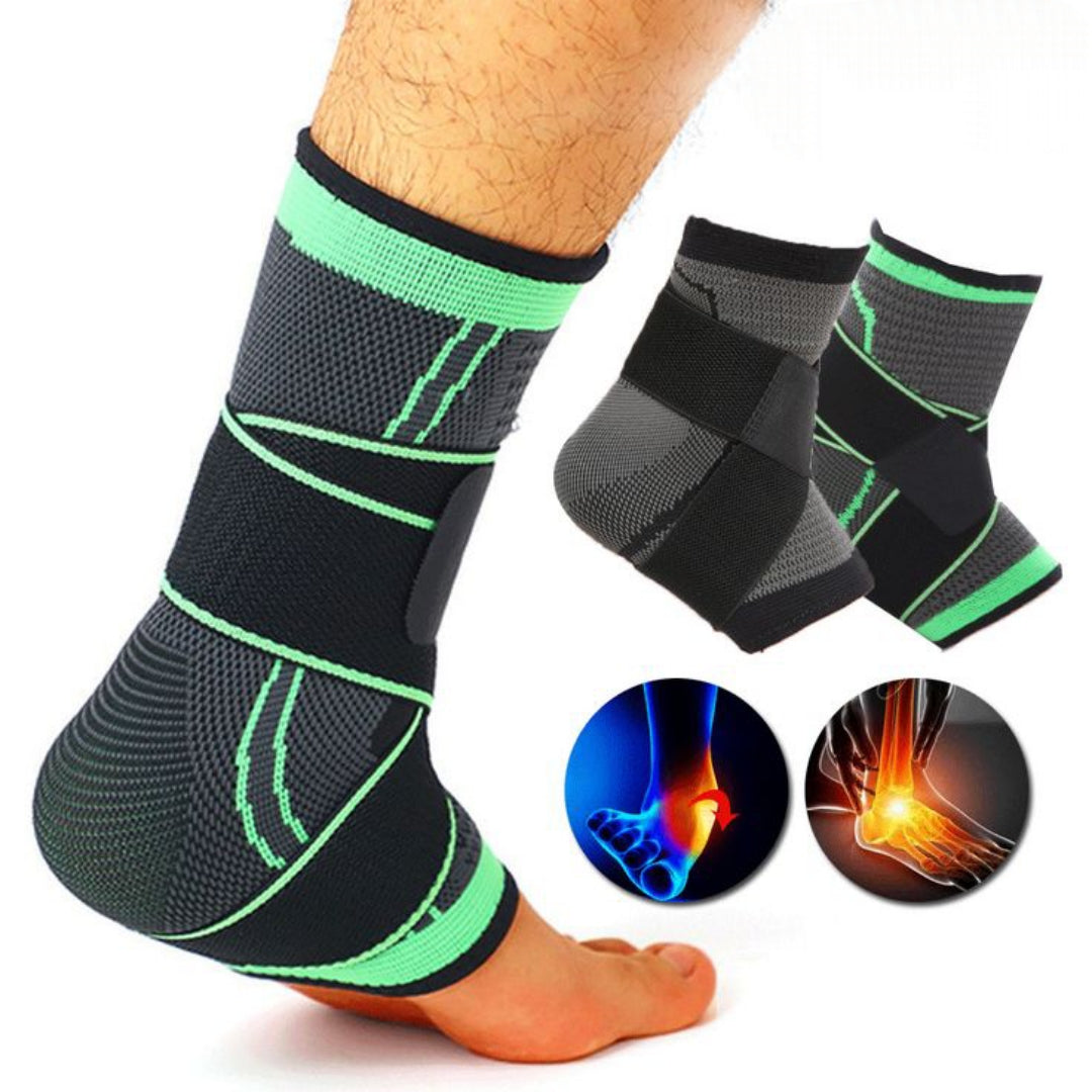 Sports Protection Adjustable Performance Ankle Support Brace for Gym & Training – Pain Relief for Men & Women