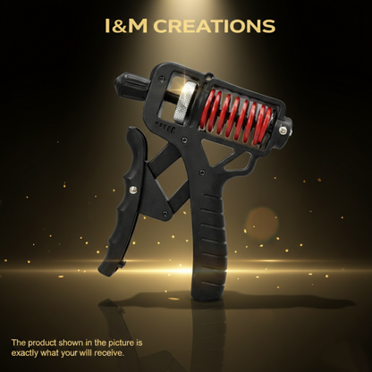 I&M Heavy duty Adjustable Hand Grip Strengthener 5–165kg.Ergonomic Wrist, Arm & Finger Trainer