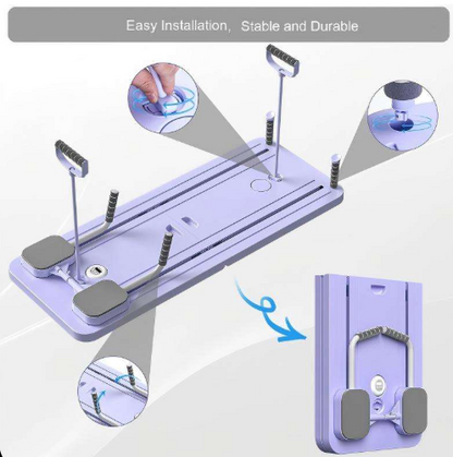 Portable 7-in-1 Pilates Board Foldable Full-Body Training System💪
