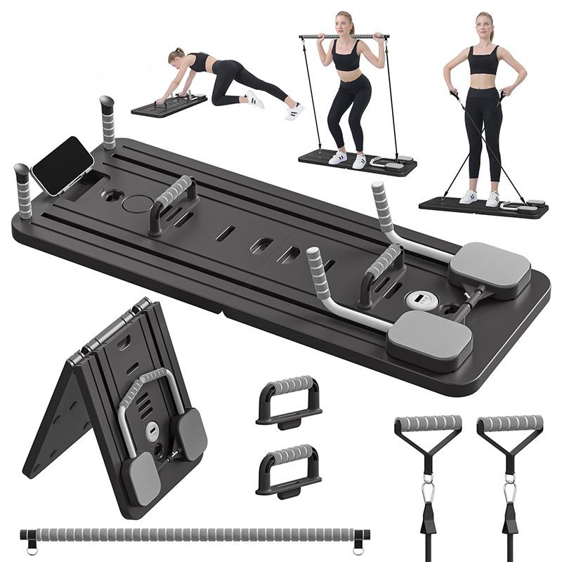 Portable 7-in-1 Pilates Board Foldable Full-Body Training System💪