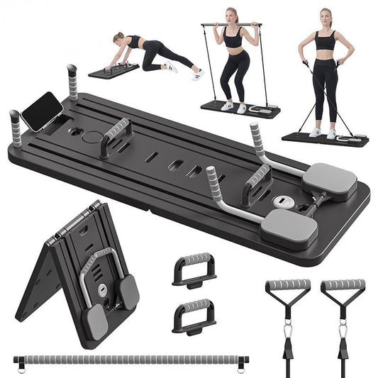 Portable 7-in-1 Pilates Board Foldable Full-Body Training System💪