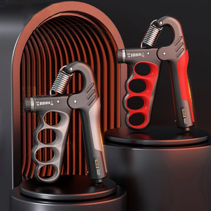 Build Iron Grip Strength 💪 Adjustable Hand Grip (5–100kg) with Counter