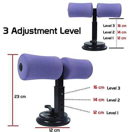 Self-Suction Sit-Up Bar – Portable Abdominal & Core Muscle Exercise Trainer