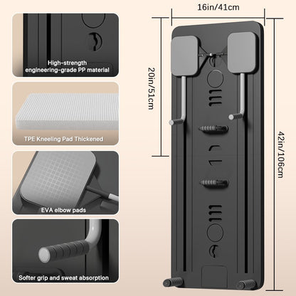 Portable 7-in-1 Pilates Board Foldable Full-Body Training System💪