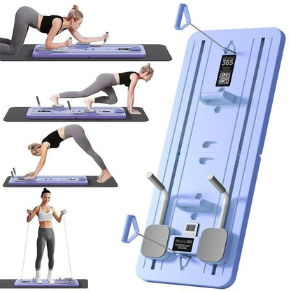 Portable 7-in-1 Pilates Board Foldable Full-Body Training System💪