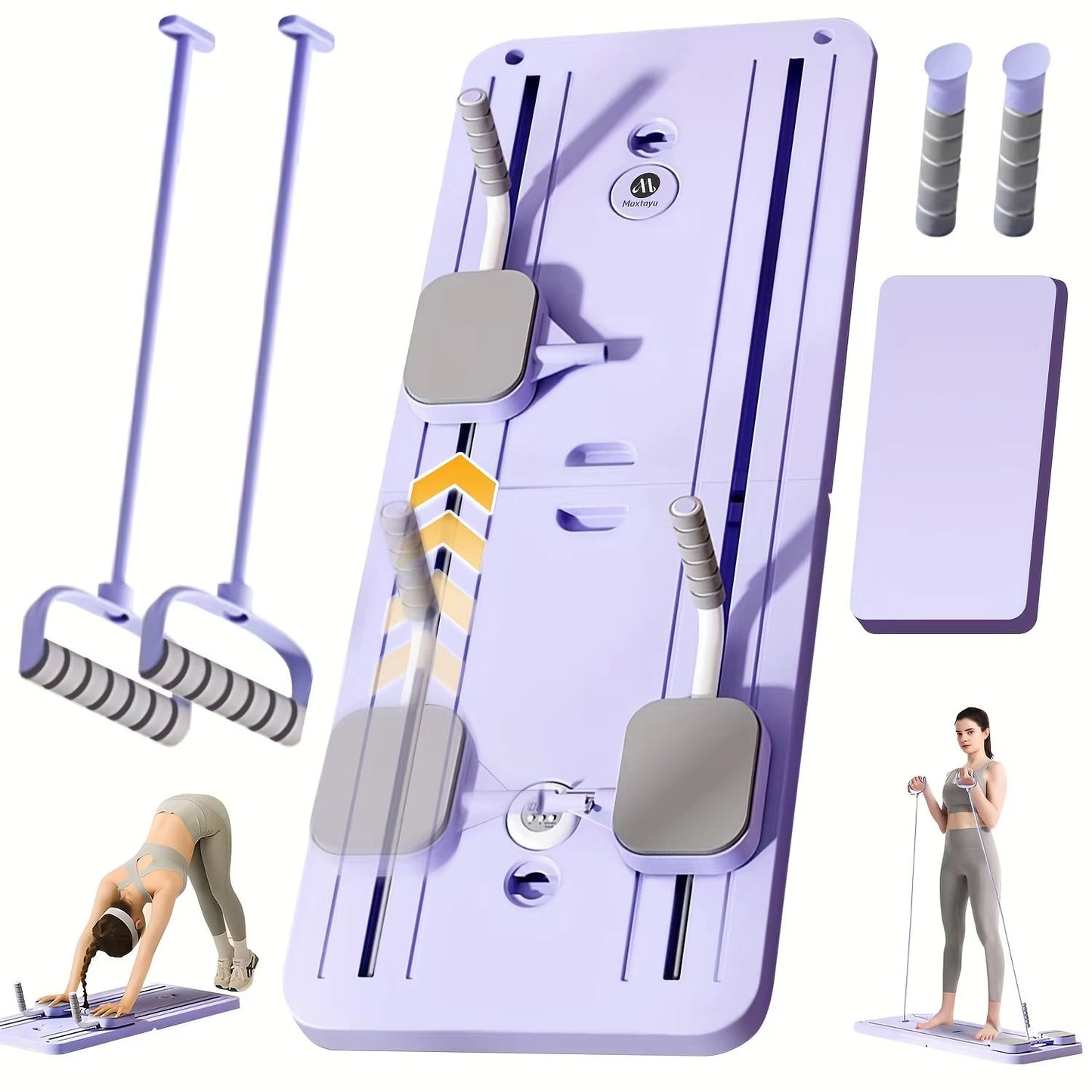 Portable 7-in-1 Pilates Board Foldable Full-Body Training System💪