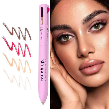 "4-in-1 Makeup Pen – Eyeliner, Lip Liner, Brow Pencil & Highlighter in One, Perfect Gift for Her, Travel-Friendly & Easy to Use – Vegan & Cruelty-Free"
|⭐ – Free Home Delivery + Free Gift ⭐(Khana kaaba 🕋book mark)