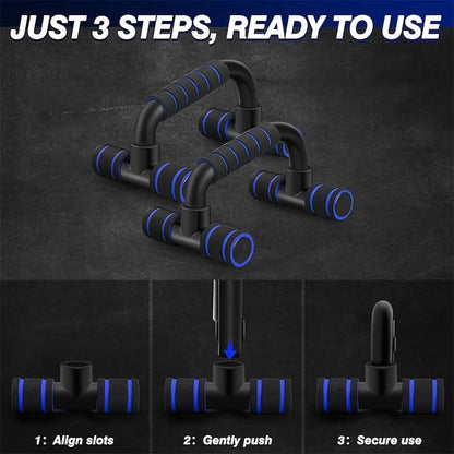 Premium Push-Up Bars – Non-Slip Home Workout Stands (1 Pair)