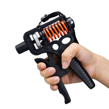 Adjustable Hand Grip Strengthener 5–165kg with Counter | Ergonomic Wrist, Arm & Finger Trainer