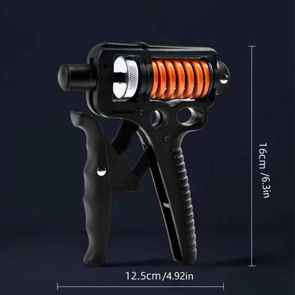 Adjustable Hand Grip Strengthener 5–165kg with Counter | Ergonomic Wrist, Arm & Finger Trainer