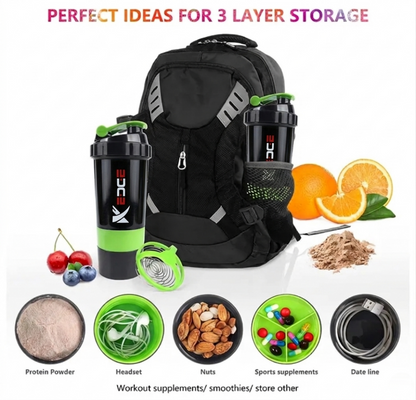 High quality PowerBlend Protein Shaker Bottle – Leakproof Gym & Fitness Mixer