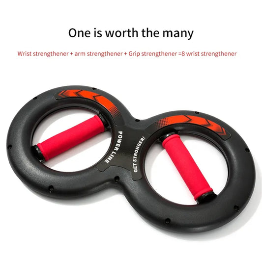 Dual Ring Wrist Twister Exerciser(20 kg) – Arm Strength & Grip Builder for Men | I&M Creations