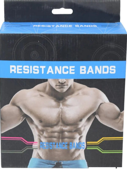 High Quality 11Pcs TPE Fitness Loop Heavy Resistance Training Bands Set for Workout Yoga Exercise & Gymnastics Home Use