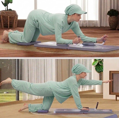 Portable 7-in-1 Pilates Board Foldable Full-Body Training System💪