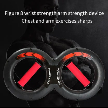 Dual Ring Wrist Twister Exerciser(20 kg) – Arm Strength & Grip Builder for Men | I&M Creations